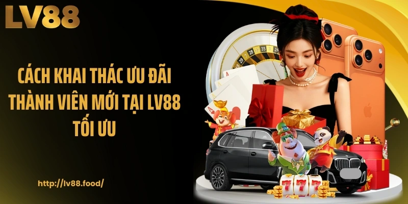 Cách khai thác ưu đãi thành viên mới tại LV88 tối ưu