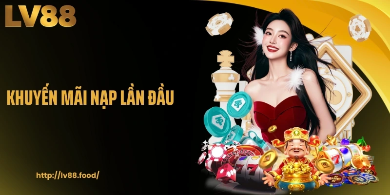 Khuyến Mãi Nạp Lần Đầu Tặng 100% Tại LV88 Cho Người Mới